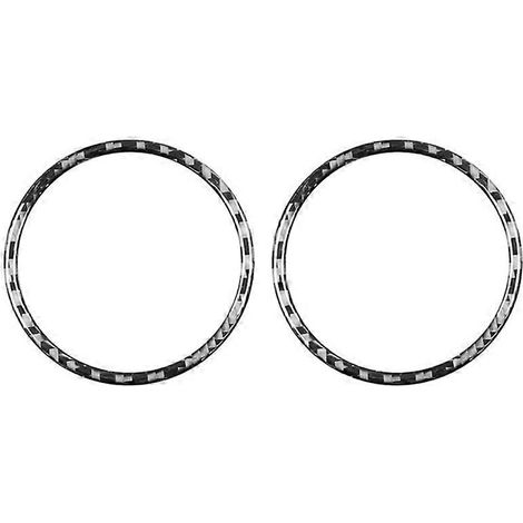 Garniture de grille d'aération gauche et droite en fibre de carbone pour tableau de bord de TSX 2004-2008 - Accessoires intérieurs (1/5)