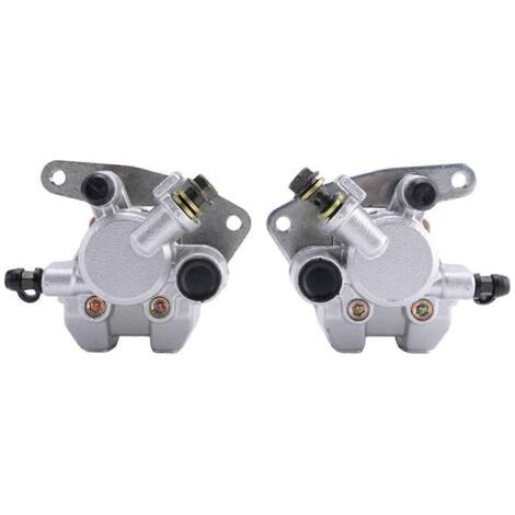 Paire d'étriers de frein inférieurs pour quad Grizzly (1/5)