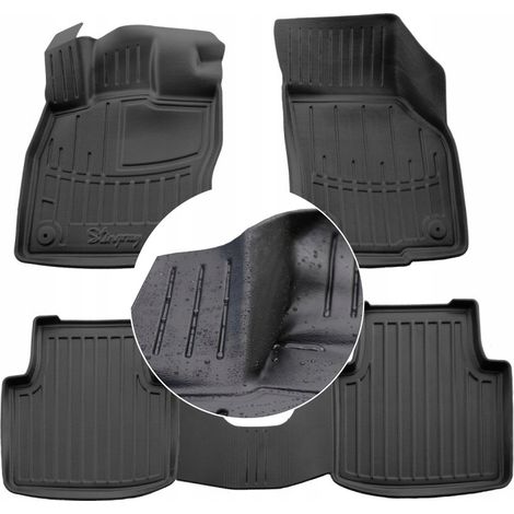 Tapis et essuie-glaces en caoutchouc pour VW Arteon à partir de 2017 - UD Troughs (1/5)