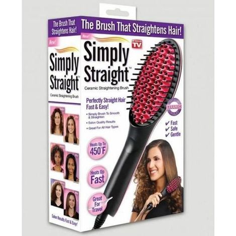 CO BRUSH - brosse lissante et chauffante en céramique - Vu à la télé (1/3)