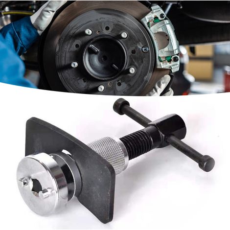 Jeu de 3 outils de repoussage de piston d'étrier de frein, haute dureté, portable, pour plaquettes arrière de voiture, compatible avec divers véhicules (1/5)