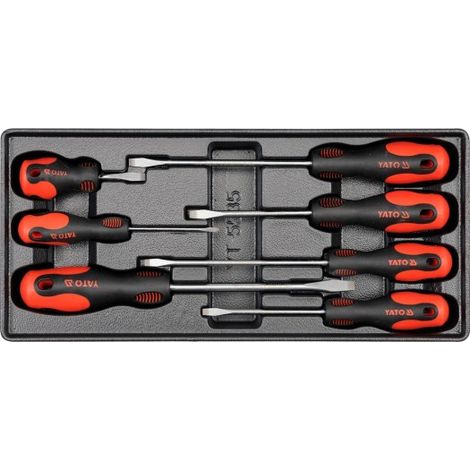 Yato YT-5535 destornillador manual Juego Destornillador plano (1/2)