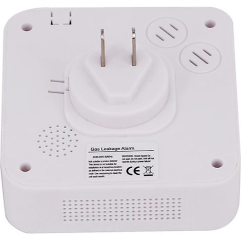 Détecteur de Gaz Naturel pour Cuisine, Alarme Fuite de Gaz avec Alerte Vocale, Détecteur de Gaz Combustible pour Maison (Certifié CE/RoHS)-ARCAN (1/3)