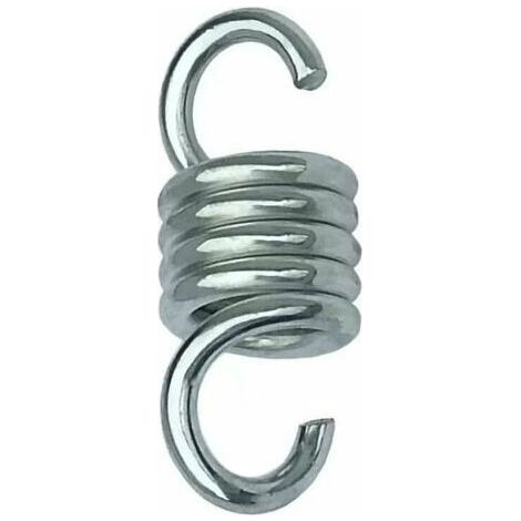 Hammock Spring - Hardened Galvanized Steel - For Hanging Hammock Chairs and Porch Swings - 600 lb Load Capacity (1/3)