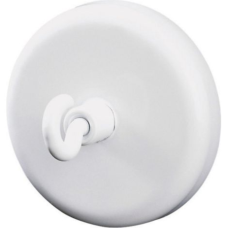 Dahle Magnet  (Ø x H) 47 mm x 32 mm rund, mit Haken Weiß 1 St. 95861