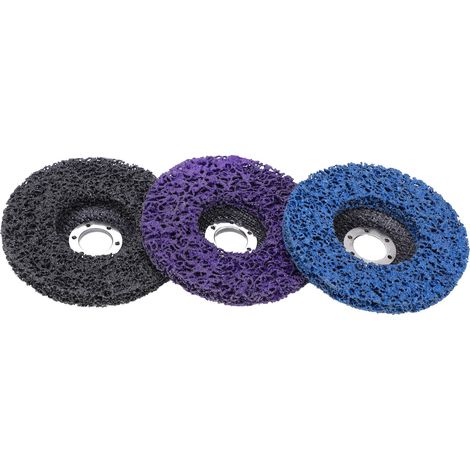 Set mit 3 Polierscheiben, 115 mm elastische Harzschleifscheibe für Winkelschleifer, 4,5 Zoll Polierpad (1/5)