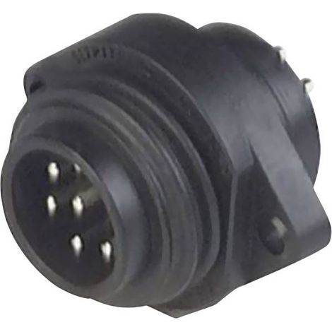 Hirschmann 932 322-100-1 Connettore circolare Spina Tot poli: 3 + PE Serie (connettore circolare): CA 1 pz.