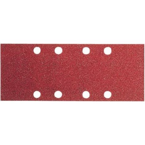 Paquet de 10 feuilles abrasifs 8T G120 93x185mm - BOSCH - 2608607014
