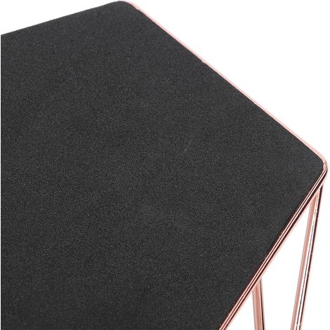 Plateau Organisateur Hexagonal doré pour Bijoux et Cosmétiques - Modèle A6 - Fer, Acrylique, 27.5x18.5cm (1/5)