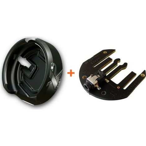 XP Xplorer supporto da asta WS4 + Adattatore per metal detector Deus ORX