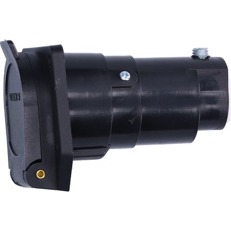 6-24V 7 broches connecteur à lames avec capuchon anti-poussière à ressort pour remorques, semi-remorques et camping-cars (1/5)