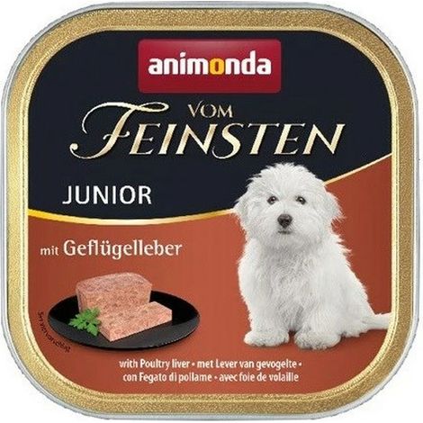 Animonda vom feinsten junior sabor: hÍgado de pollo 150g