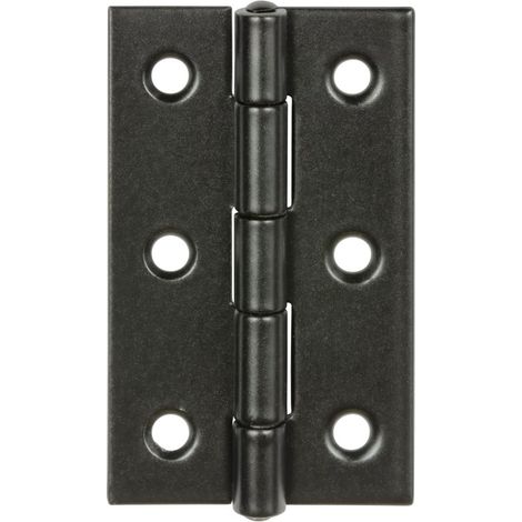 Vormann Scharnier Stahl 8 x 4,1 cm schwarz