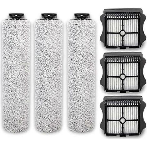 Brosse de rechange et filtre pour rouleau Tineco Floor One S3, IFloor 3 (1/5)