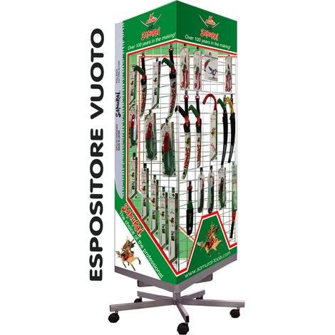 1PZ SAMURAI ESPOSITORE A PAVIMENTO VUOTO (1/2)