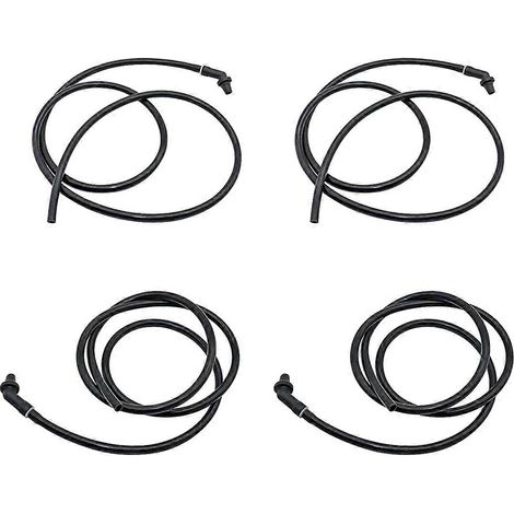 Tuyau de vidange, lot de 4 unités, pour automobiles, pour l'entretien et le remplacement des systèmes mécaniques.-AquaForge (1/5)