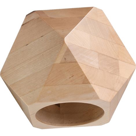 Lámpara de pared Savarea 1 G9 madera natural Lumilo 10.117.08 (1/5)