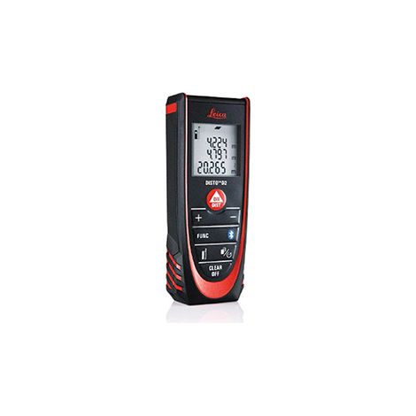 Leica Geosystems – Lasermètre laser Leica Disto D2 – Portée 100m – Mesure de surface et volume – Écran LCD rétroéclairé – Fonction Pythagore