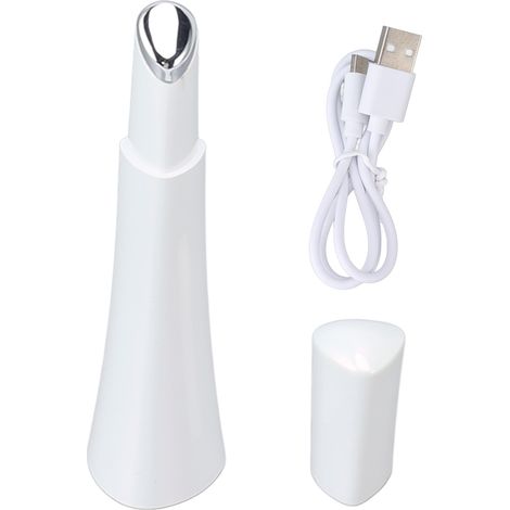 Masque électrique anti-rides pour yeux, baguette massageur à micro-courant, compresse chaude, rechargeable, lumière LED, soin beauté du contour des yeux. (1/5)