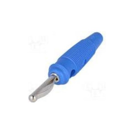 Bananenstecker Antenne 4mm Biconnection 16A/63Vdc BLAU