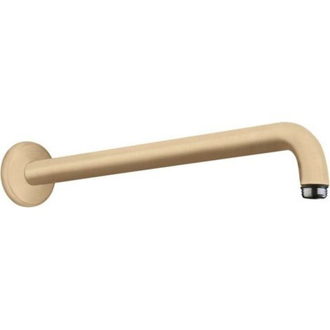 Hansgrohe Aktiva - Braccio doccia 39 cm, bronzo spazzolato 27413140 (1/2)