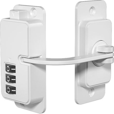 Serrature per finestre, serrature per porte scorrevoli e finestre, serrature a combinazione, serrature per armadi, serrature per frigoriferi, serrature per cassetti, serrature di sicurezza per bambini (1/4)