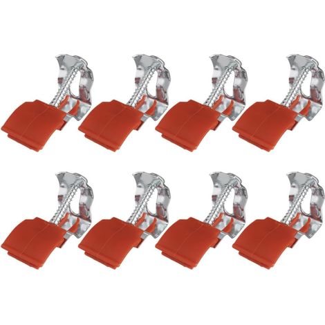 Vis réglables Unomor design arqué en fer rouge pour évier de (1/5)