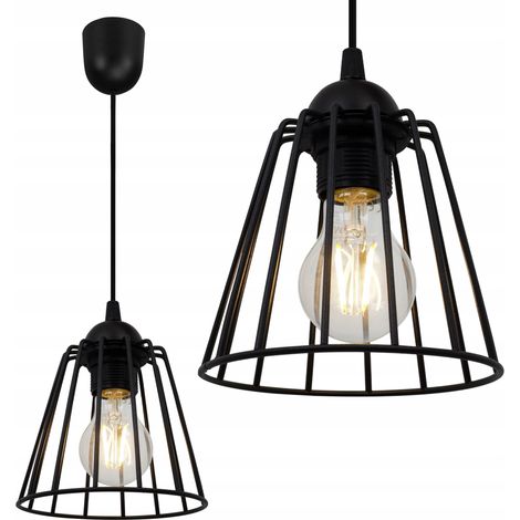 LÁMPARA COLGANTE LOFT ALAMBRE EDISON RETRO LED (1/5)