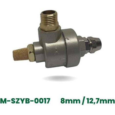 Valve de décharge rapide renforcée pour détalonneur (Type I) 8 mm/12,7 mm (1/5)