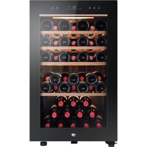 Refroidisseur de vin Haier HWS49GA Wine Bank 50 Serie 5 49 bouteilles Noir