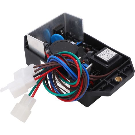 Automatisches Spannungsreglermodul aus wasserdichter ABS-Aluminiumlegierung, Zubehör für Einphasengeneratoren, Funkgeräte (1/5)