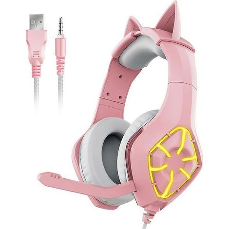 Universelles Gaming-Headset, kabelgebundenes Over-Ear-Headset mit Geräuschunterdrückung, Homeoffice (1/5)