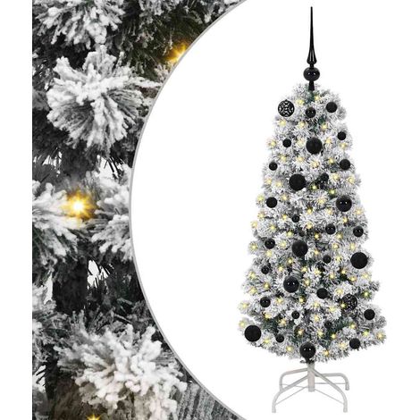 Künstlicher klappbarer Weihnachtsbaum Grün und Weiß 120 cm vidaXL (1/5)