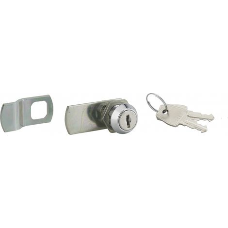 THIRARD - Batteuse avec came pour boîte aux lettres, nickel, longueur 19mm, 2 clés - THIRARD (1/2)