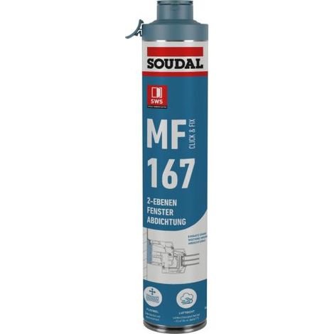 Soudal MF 167 Click & Fix Hellgrau 750ml