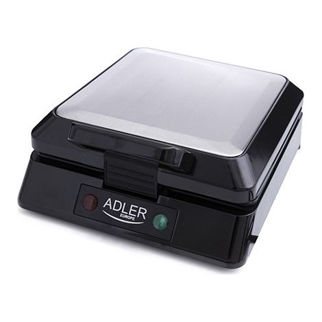 Adler AD 3036 Waffeleisen 1500 W Anzahl Waffeln: 4 Belgien Schwarz (1/10)