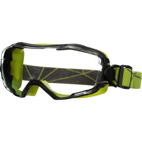 Vollsichtbrille 6000, grün, PC, klare Scheibe 3M (1/5)
