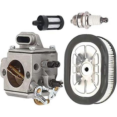 Carburateur compatible avec les tronçonneuses Stihl MS 440, 460, 044 et 046 (pièces détachées remplaçant la référence 11281200625). Carburateur compatible avec les modèles MS290, MS310 et MS390+ (blan