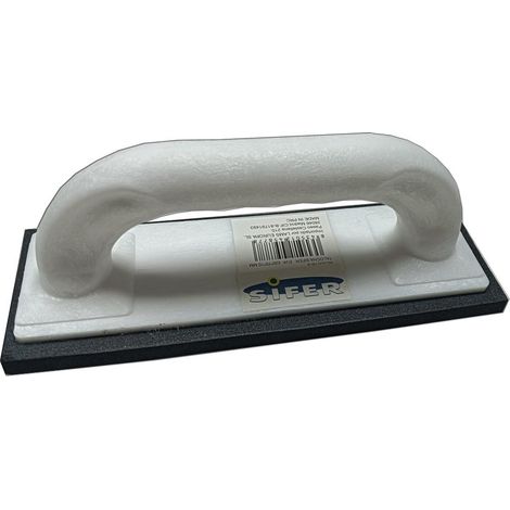 sifer talocha plastico goma eva negra 220 x 70 x 10 mm mls001b-8