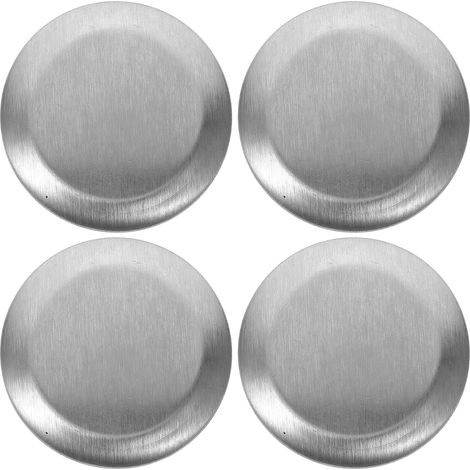4 pièces Bouchon Trou Évier Inoxydable Cache Trou (1/5)