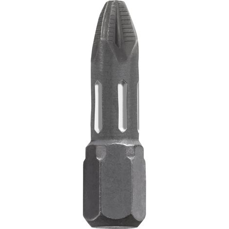 kwb 2 x Bits 25 mm PZ 3 Torsion 122103 (TQ 60 Stahl, Torsionszone, ISO 1173 Antrieb C6.3) (1/3)