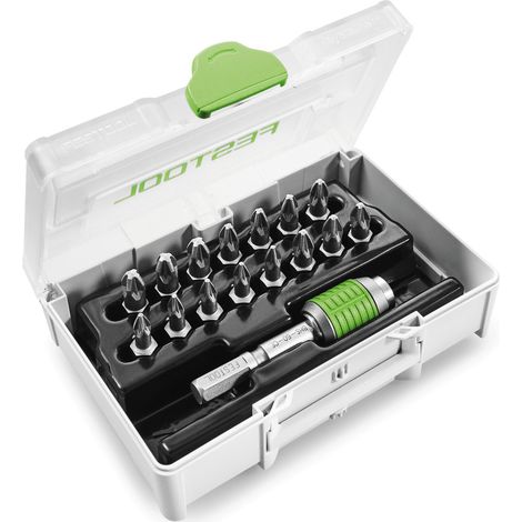 Festool Bit-Sortiment SYS3XXS CE-PZ BHS 60 CENTROTEC Bithalter 205824 (1/4)
