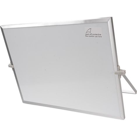 Tableau blanc de bureau double face magnétique pivotant portable multifonctionnel pour maison école bureau (1/5)