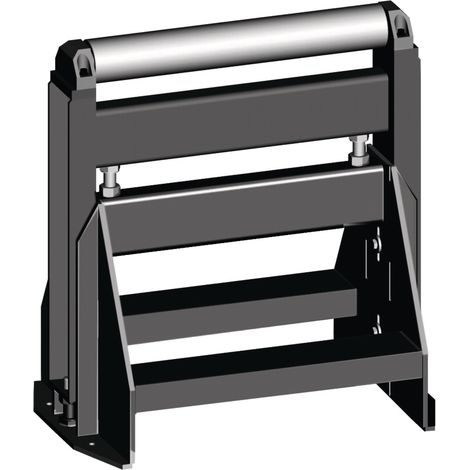metallkraft Rollenbock 620mm höhenverstellbar Stützlast 1t