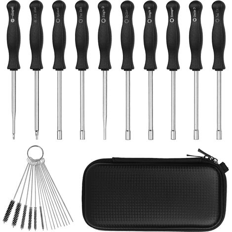 Set of 10 common 2-stroke carburetor adjustment screwdrivers - Carburetor adjustment tool for small engines - Carburetor kit (1/5)