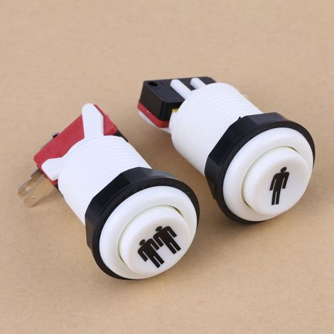 Bouton Arcade Start DIY pour 1 ou 2 Joueurs - Commande de Jeux Rétro (1/5)