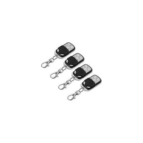 télécommande électrique universelle pour porte de Garage, 4 pièces, Compatible avec le remplacement 433mhz (1/5)