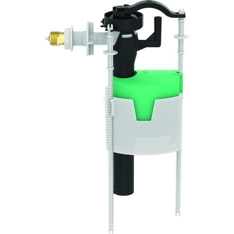 Robinet flotteur latéral 3/8" en laiton – Technologie Smartvalve pour remplissage différé – Compatible WC Porcher Aspirambo et Veneto (1/5)