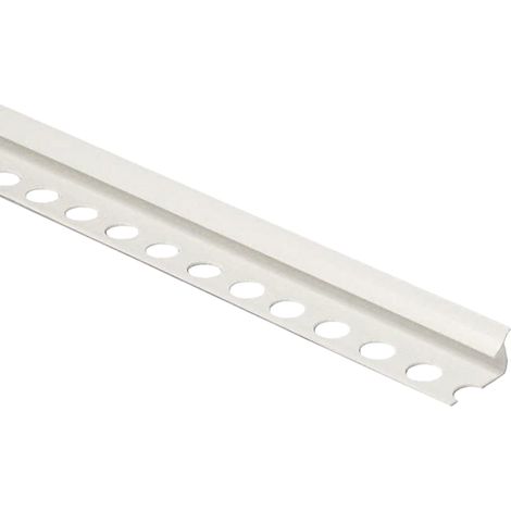 SGUSCIO PVC ORIZZONTALE 8 MM H 260 CM BIANCO 10 PZ (1/2)