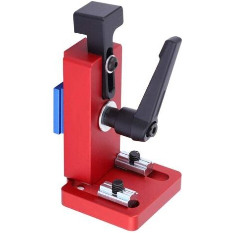 Pair - 45 Type Mitre Track Stop Localisateur de Chutes Connecteur de Soutien en Alliage d'aluminium Rail de Guidage du Bois T-Slot T-Track Outil de Bricolage pour le Bois (1/5)